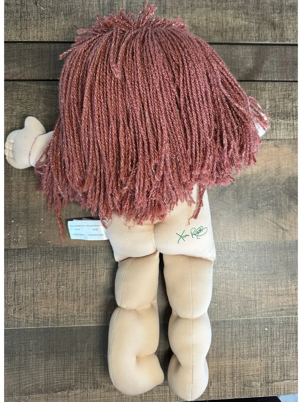 Cabbage Patch Kids Doll with Red Yarn Hair